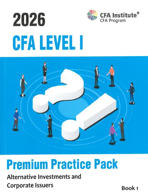 2026 CFA level 1 Premium Practice pack book 1 AI&CI premium pack